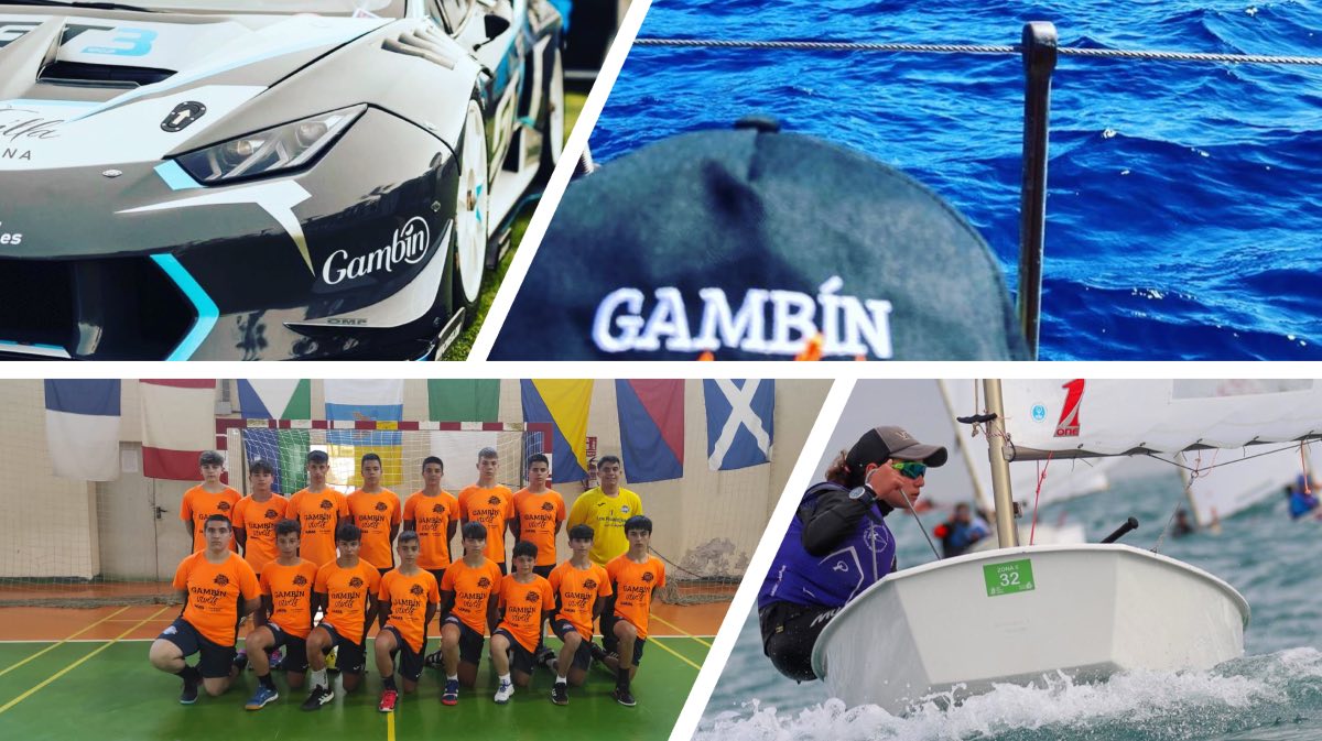 Handball, sailing and motor racing: GAMBÍN, passion for sport!